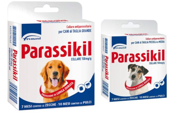 Antipulci e antizecche collare Parassikil per cani